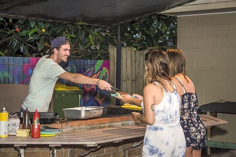 Budds In Surfers Backpackers Gold Coast Luaran gambar